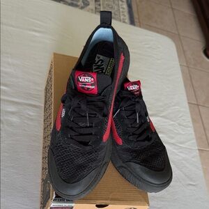 Vans UltraRange Black with Red Accents